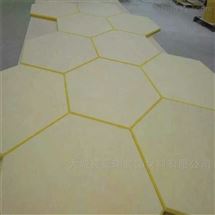600*600岩棉玻纖造型吸音板，三角形