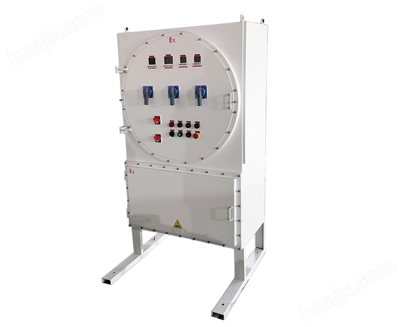 碳钢IIC级防爆控制电气柜配电箱带铝制散热器风机